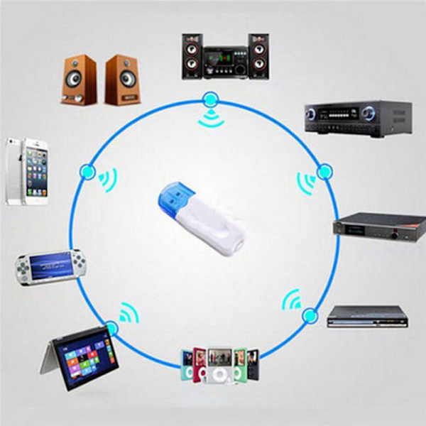 USB Bluetooth Stereo Audio Music Wireless Receiver Adapter