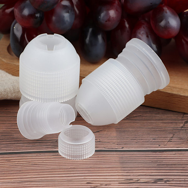 Liten Mellan Stor Koppling Adapter Icing Piping Munstycke Påse Tårta Large