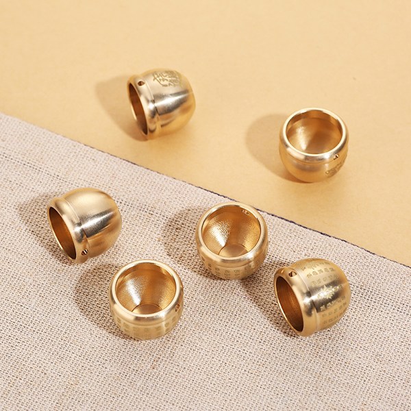 Feng Shui Lucky Fortune Wealth Mässing Cornucopia Baifu Rice Cyli A