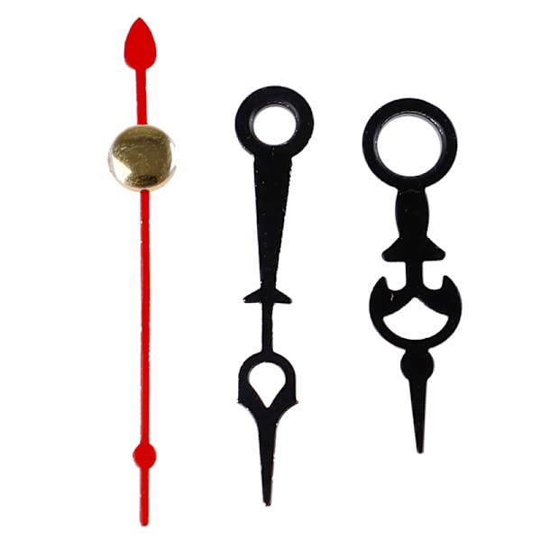 Set Ersättning DIY Väggmekanism Quartz Klocka Reparation Movement C