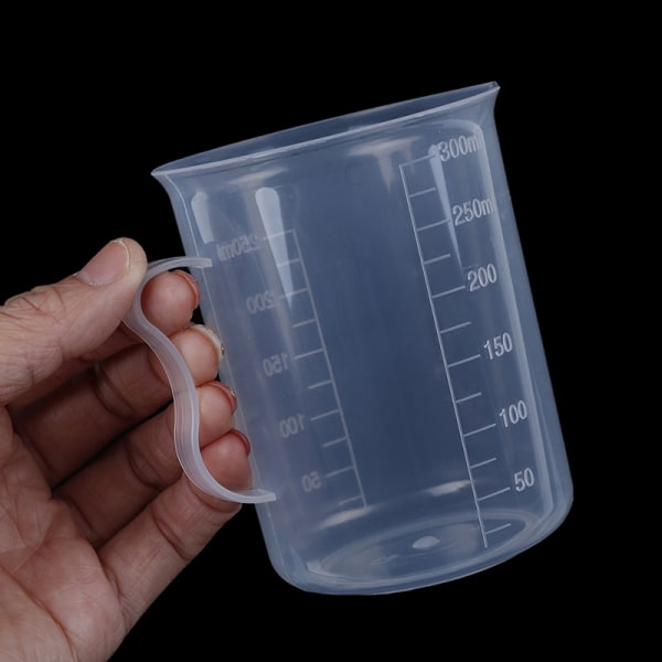 250ML Plast Måttkopp Kanna Hällpip Yt Kök