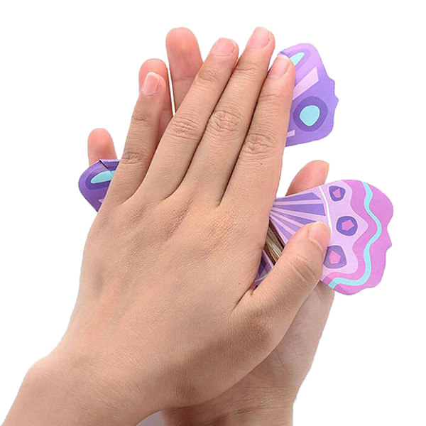 5 st Magic Clockwork Flying Butterfly gummiband Driven Magic C