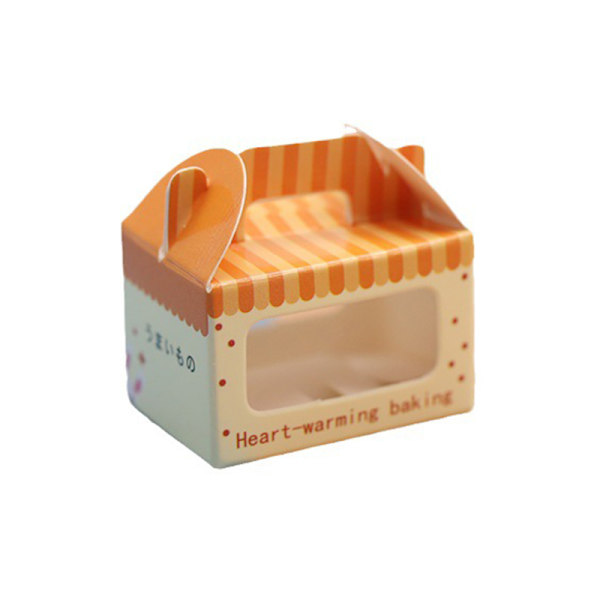 3st 1:12 Dockhus Miniatyr Dessert Box Tårta Packbox Liv