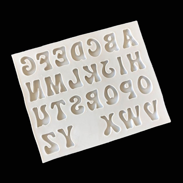 Siffror Molds Bokstäver Form 3D Form Kakor Dekor A3