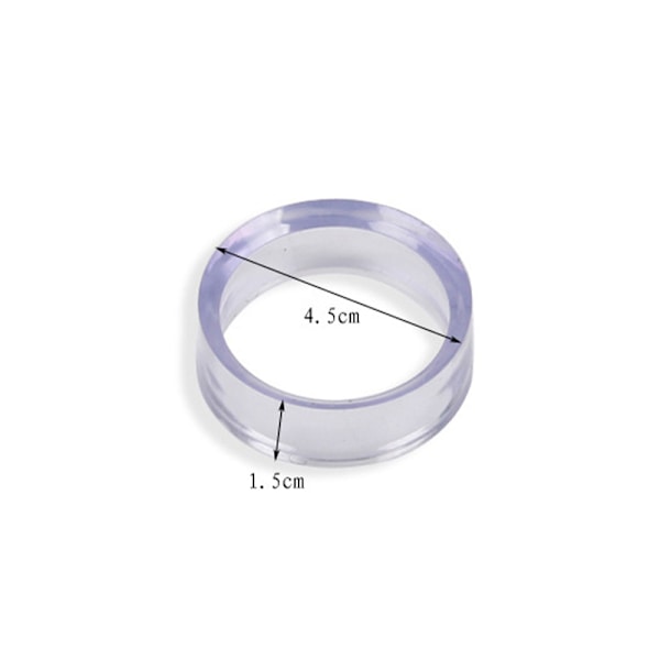 10 st Acrylic Clear Display Stand Sphere Hållare för Crystal Bal 10pcs small
