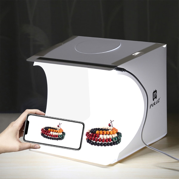 Mini Folding Photography Studio Soft Box 2LED Lightbox
