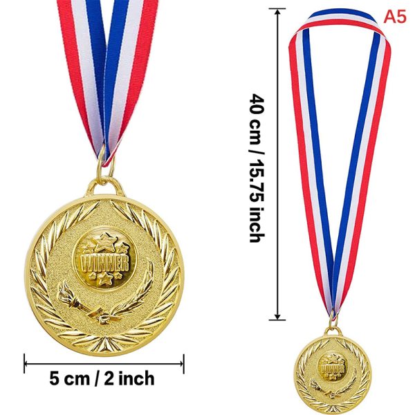 Mental Winner Award Medaljer 1:a 2:a 3:e plats Medaljer för sport A1