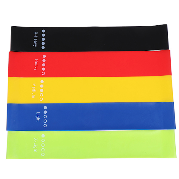 Motståndsband Gummiband Träning Fitness Yoga Tra Bag