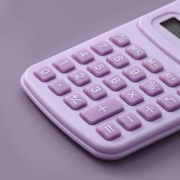 Brevpapper Finansiellt företag Liten kalkylator Revisor Calcu pink