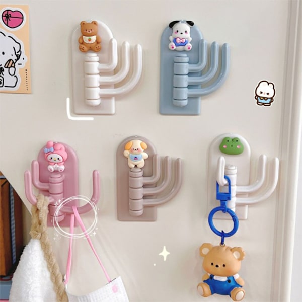 Creative Hook e Animals starkt självhäftande hängande hundkrokvägg D