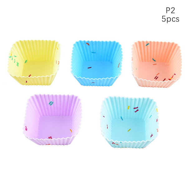 5/9st Form Multi-form Muffin Cupcake Bakning Mol 2