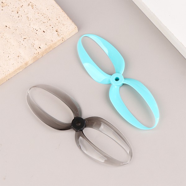 4 st Foxeer Donut 5145 5,1 tums propeller CW CCW för RC FPV Ra Black