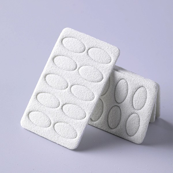 Mini nagelfil med självhäftande engångsnagelutrustningstillbehör 1 sheet