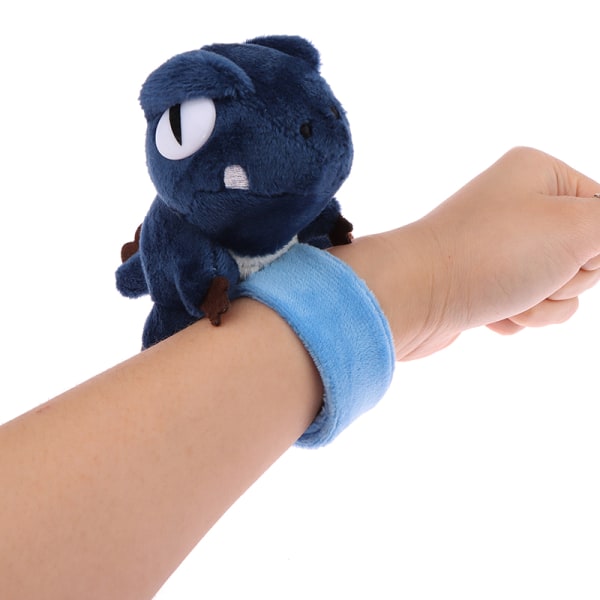 Tyrannosaurus Plysch Clap Circle Doll Armband Slap Armband H Blue