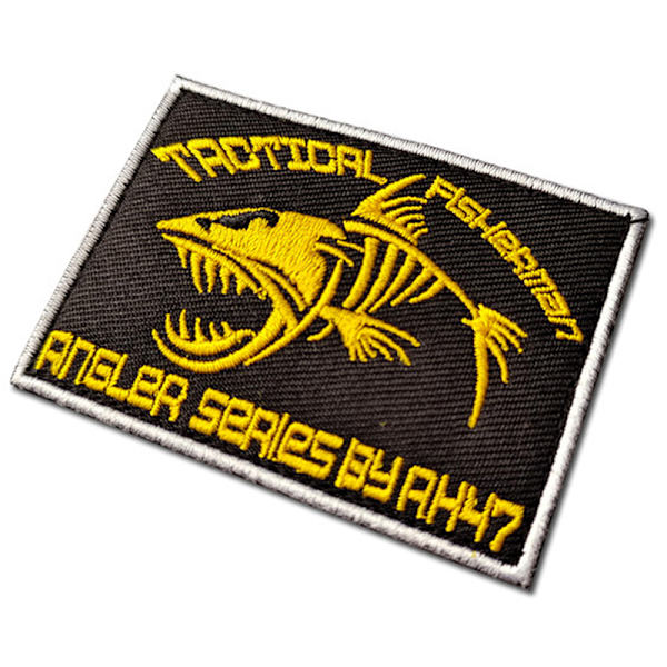 Runda Fiske Militära Patches Broderade märken A