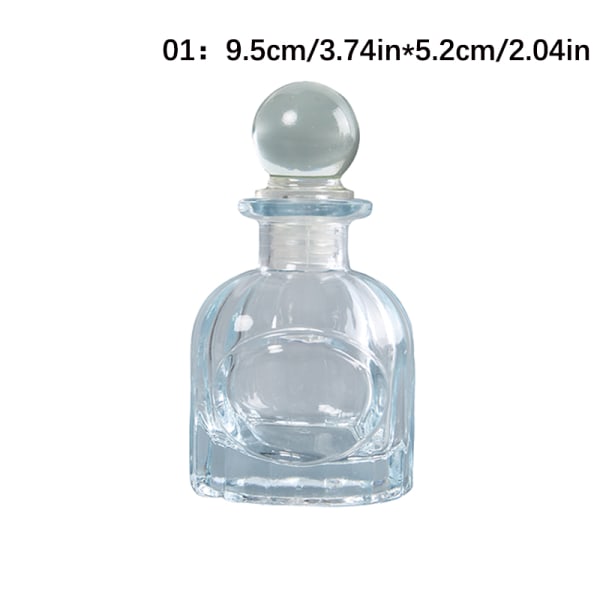 27/50 ml miniglasburkar Shotglasflaskor med lock för sylt 01