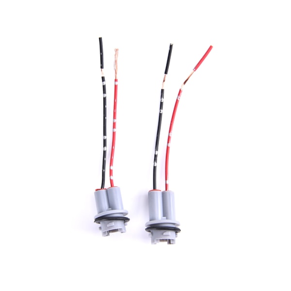T10-T13 Billampshållare Led lampbasadapter Blinkersljus Gray