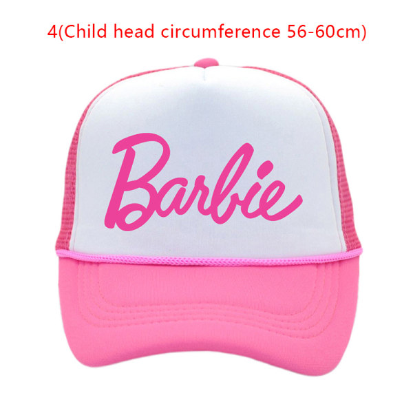 Barbie Förälder Barn Baseball Cap Sommar Flickor Utomhus Beach Sun A4 child