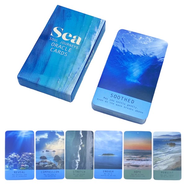 Sea Soul Journeys Oracle Card Tarot Prophecy Divination Deck Pa