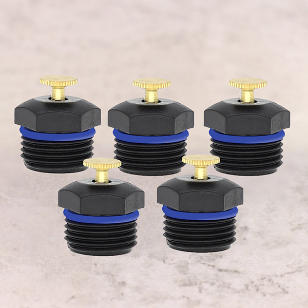 5 Styck 1/2'' Justerbar Bevattningssprinkler Tråd Spraymunstycke Ho 2.5cm