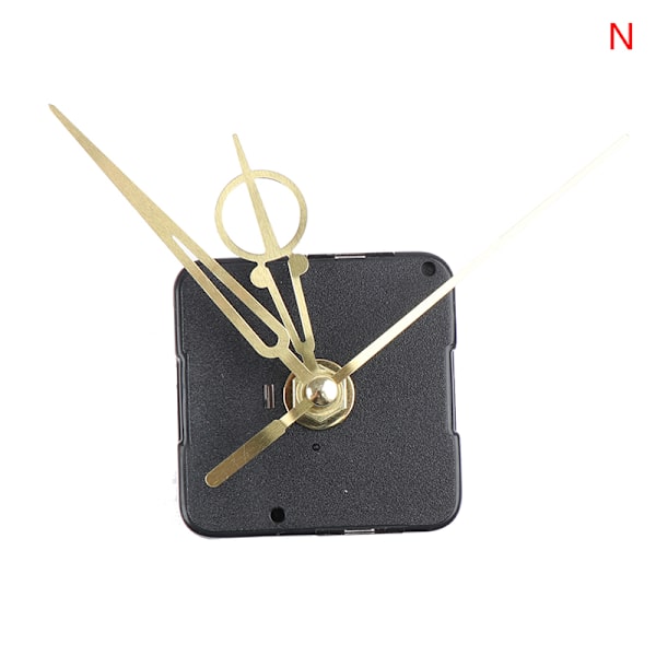 Klassisk Silent Cross Stitch Quartz Clock Movement Mechanism DIY N