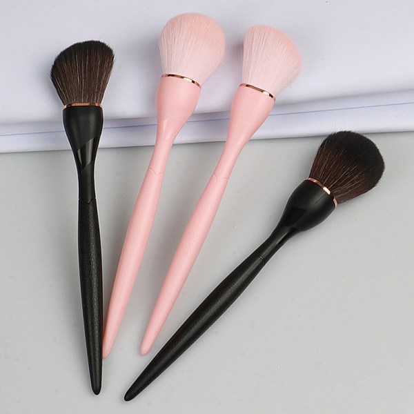 1st mjuk pulver Blush Flame Brush Foundation Skönhetssmink också Black A