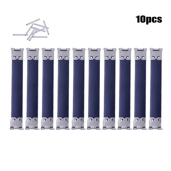 10 st/ set gör-det-själv metall Interna flexramar Spännväska Handväska Handba 12cm