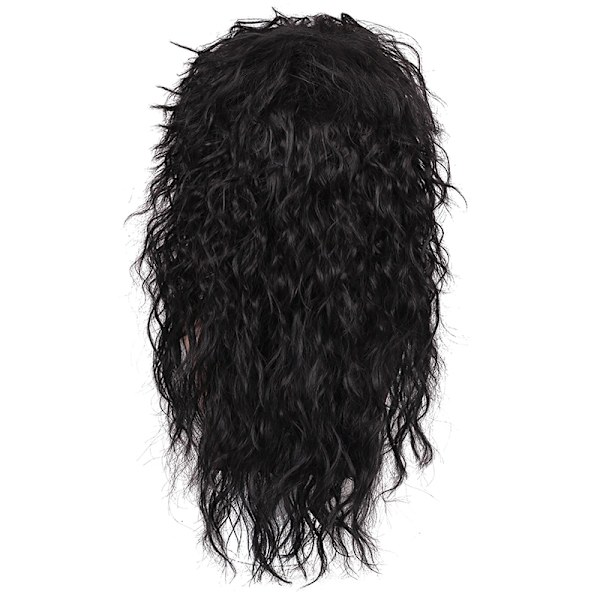 Black curly on sale wig costume