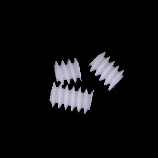10 st 6x8 mm 2 mm öppning plastmaskutrustning för DIY-leksakstillbehör 6*8mm