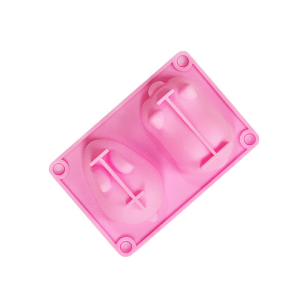3D DIY Bakverktyg Non-stick silikon form Grisformer Ca