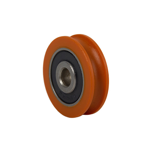 Hög kvalitet 6*29*8mm Orange U-formad lagerhjul för dörrvinst