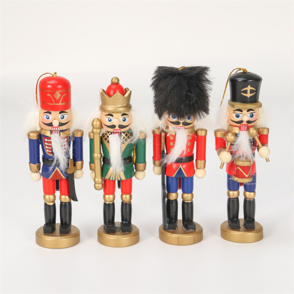 12 cm Nötknäppare Miniatures Nötknäppare Puppet Ornaments Desktop
