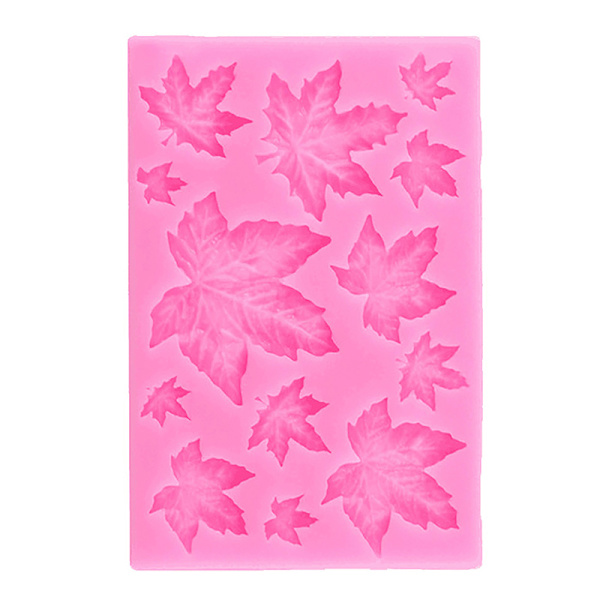 3D Mini Rose Flower Leafs Form DIY Fondant Chocolate S A3