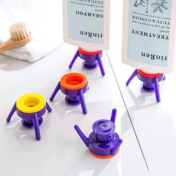3 /6 ST flaskor Stativ Cap Kit Set Lätt att hälla ut Tjock vätska Bo 6pcs