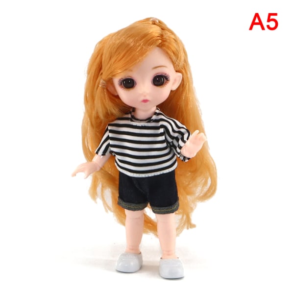 BJD CASUAL Docka Fritidsmode Prinsessan Kläder Kostym Accessoarer A5