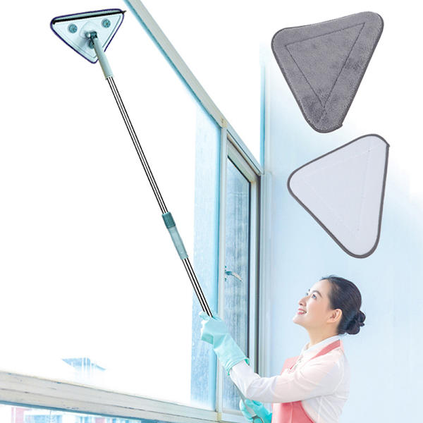 Glastorkare Korall Flanelett Vatten Absorption Mopp Duk Househ