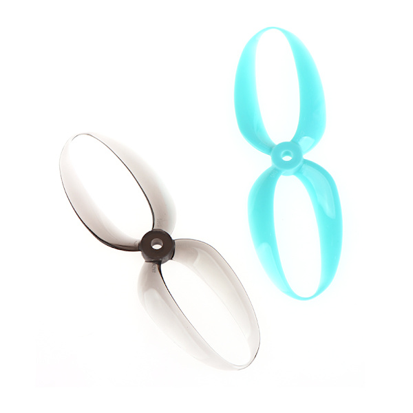 4 st Foxeer Donut 5145 5,1 tums propeller CW CCW för RC FPV Ra Black