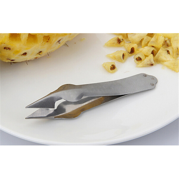 Salladsverktyg Fruit Clip ter Rostfritt stål Corer Slicer Pineapp