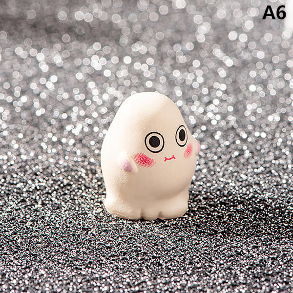 Halloween Garden Miniature Ghost Micro Figurine Dekor för Micro A6