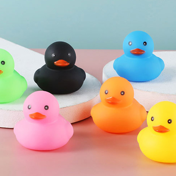 Baby Bath Toys e Colored Little Yellow Duck Baby Gift Badrum F