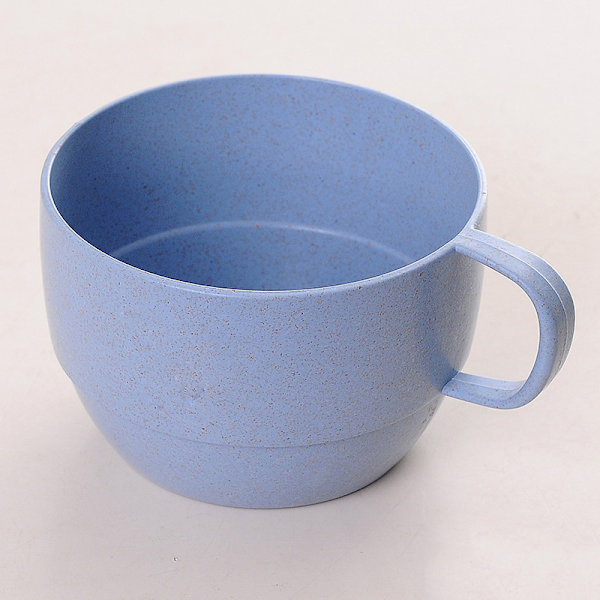 Nordic Style Plast Tekopp Kaffe Te Mjölk Dryckskopp Eco-frie Blue