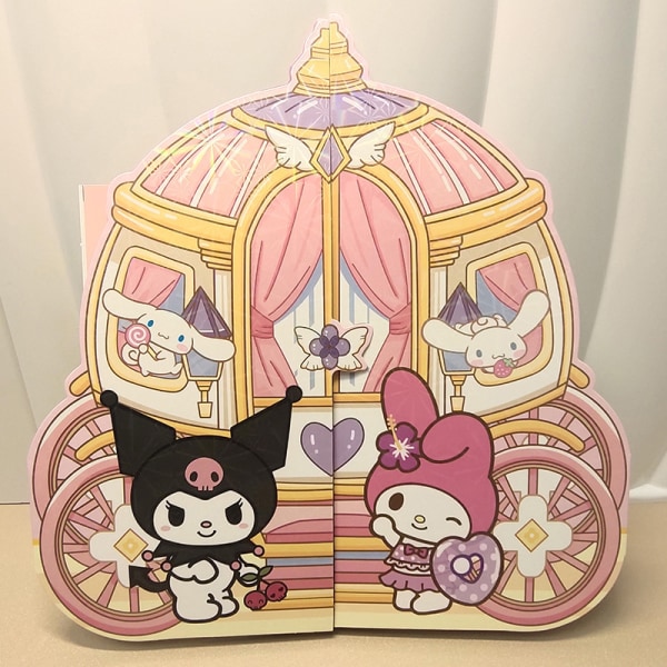 DIY Quiet Book Handgjord leksaksdekal Sanrio Doudou Kuromi Homema