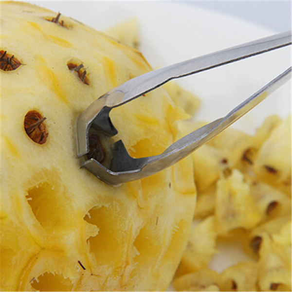 Salladsverktyg Fruit Clip ter Rostfritt stål Corer Slicer Pineapp
