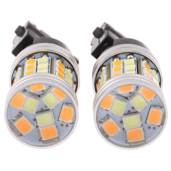 2st 3157 LED Bärnstensvit Bak Blinkers Parkering Hög power