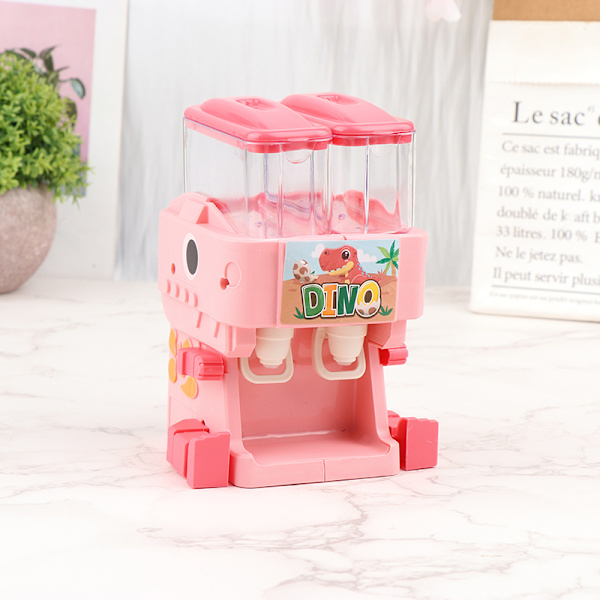 Tecknad vattendispenser leksak e vatten juice dricka fontän till Pink