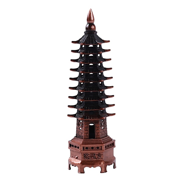 Zinklegering Feng Shui Education Tower Levels Wen Chang Pagoda De Copper