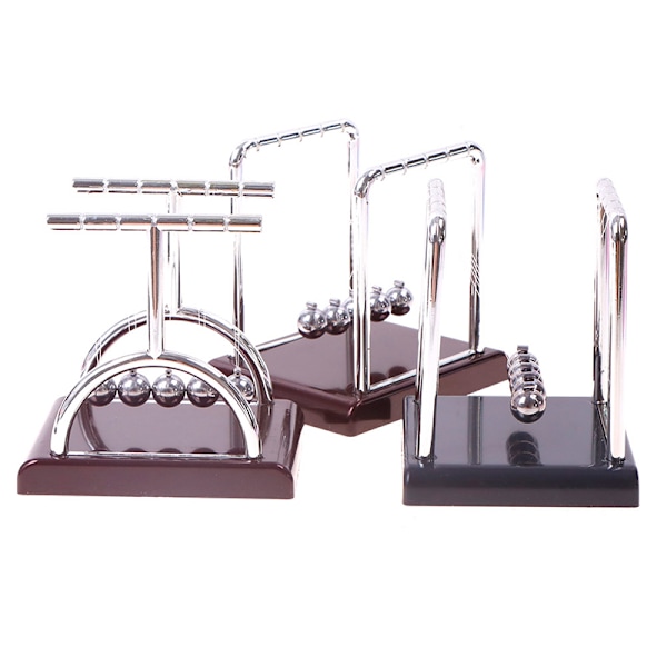 Hantverk Newtons Cradle Skrivbordsbordsdekor Metall Pendelkula Phy A