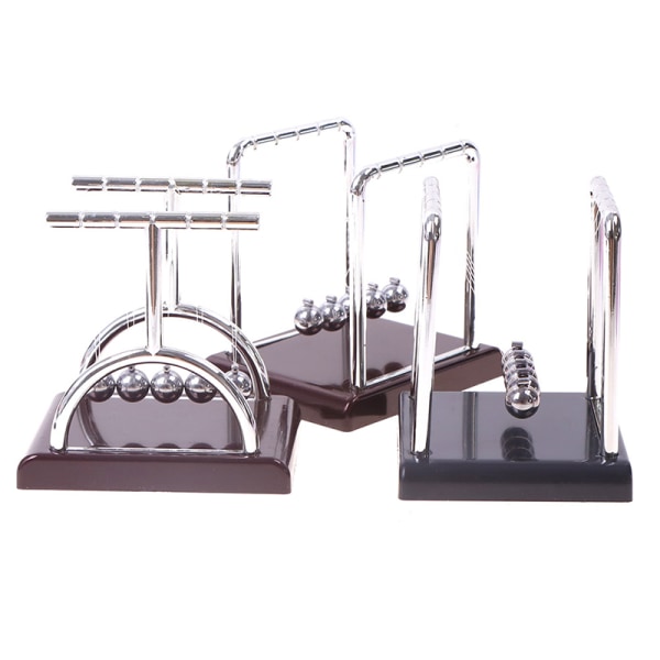 Hantverk Newtons Cradle Skrivbordsbordsdekor Metall Pendelkula Phy C