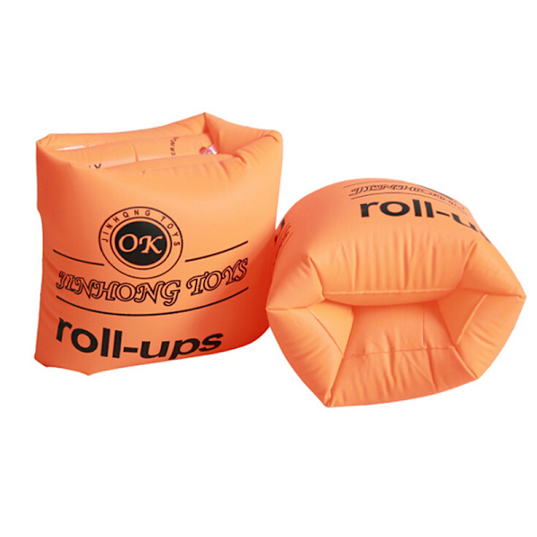 Uppblåsbara armband för barn och vuxna, floaties pool s Yellow