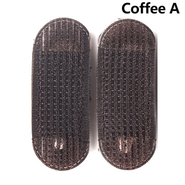 Gör-det-själv osynliga hårvolym Öka Fluffy Puff Sponge Pad Clip Coffee A